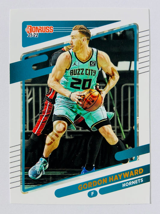 Gordon Hayward – Charlotte Hornets 2021-22 Panini Donruss #198