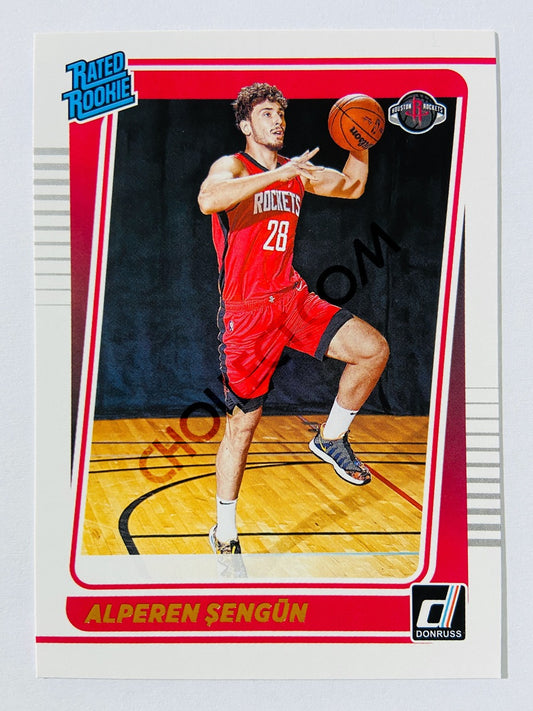 Alperen Sengun – Houston Rockets 2021-22 Panini Donruss Rated Rookie #219