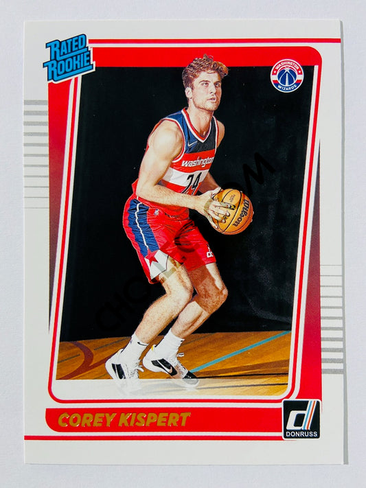 Corey Kispert – Washington Wizards 2021-22 Panini Donruss Rated Rookie #233