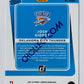 Josh Giddey – Oklahoma City Thunder 2021-22 Panini Donruss Orange Laser Parallel Rated Rookie #202