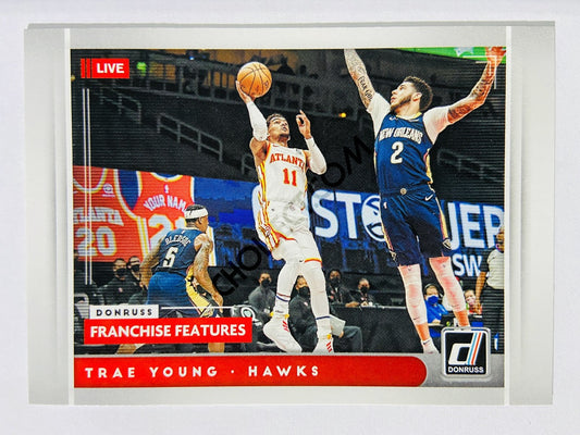 Trae Young – Atlanta Hawks 2021-22 Panini Donruss Franchise Features #3