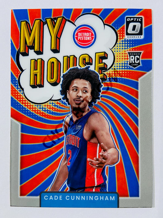 Cade Cunningham - Detroit Pistons 2021-22 Panini Donruss Optic My House RC Rookie #16