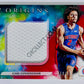 Cade Cunningham - Detroit Pistons 2021-22 Panini Origins Red Parallel #JJ-CUN Jumbo Jerseys 19/49
