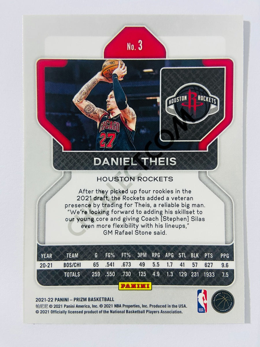 Daniel Theis – Houston Rockets 2021-22 Panini Prizm #3