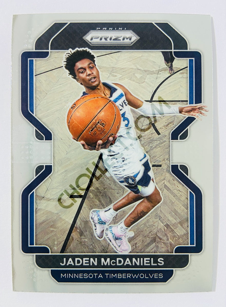 Jaden McDaniels – Minnesota Timberwolves 2021-22 Panini Prizm #12