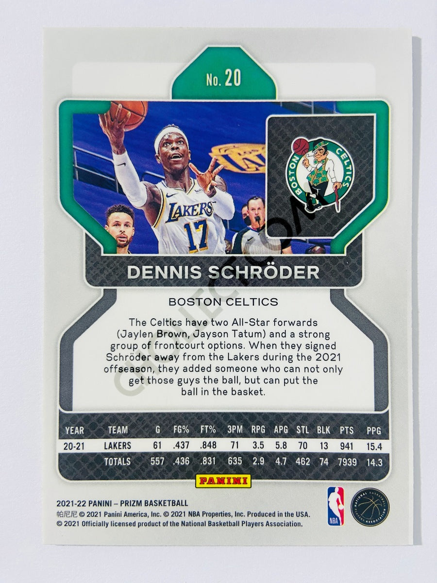 Dennis Schröder – Boston Celtics 2021-22 Panini Prizm #20