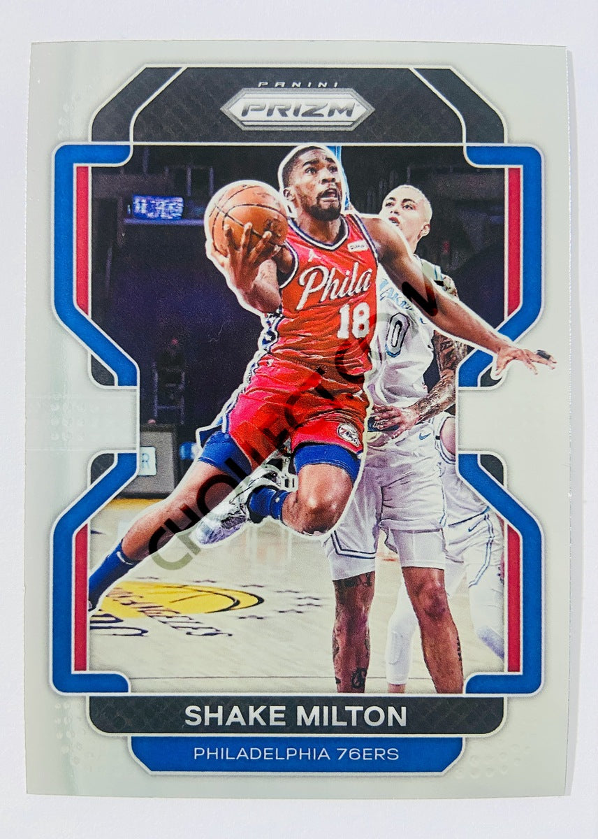 Shake Milton – Philadelphia 76ers 2021-22 Panini Prizm #58