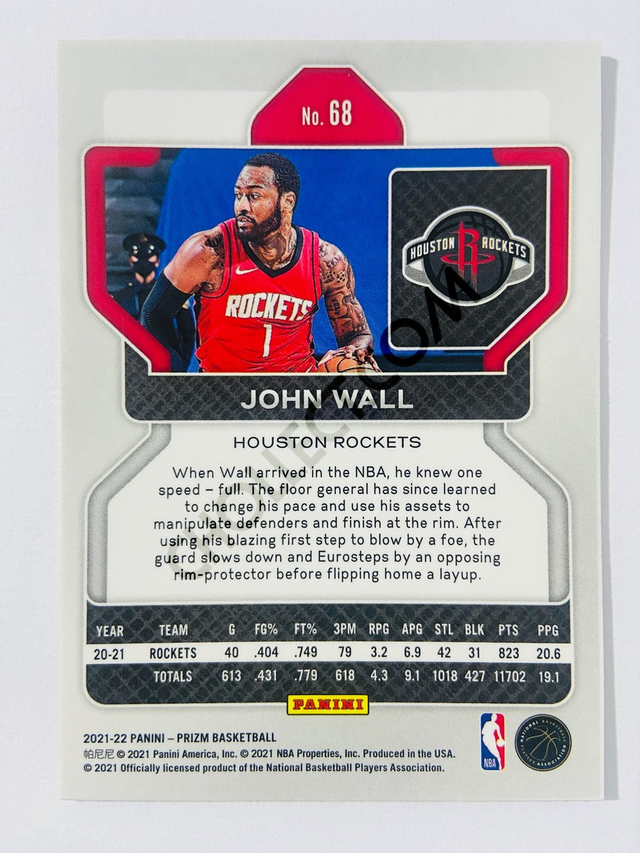 John Wall – Houston Rockets 2021-22 Panini Prizm #68