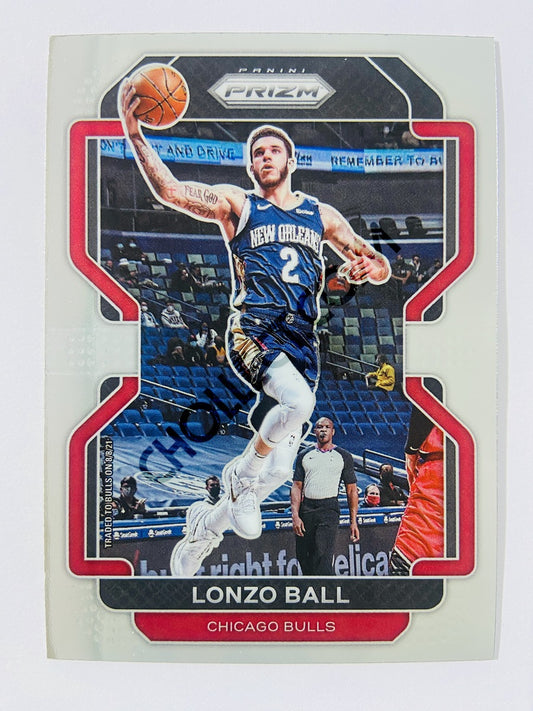 Lonzo Ball – Chicago Bulls 2021-22 Panini Prizm #69