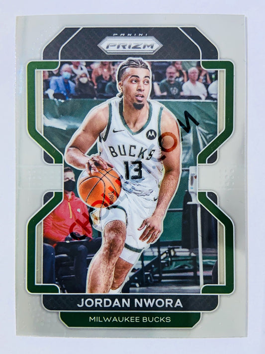 Jordan Nwora - Milwaukee Bucks 2021-22 Panini Prizm #80