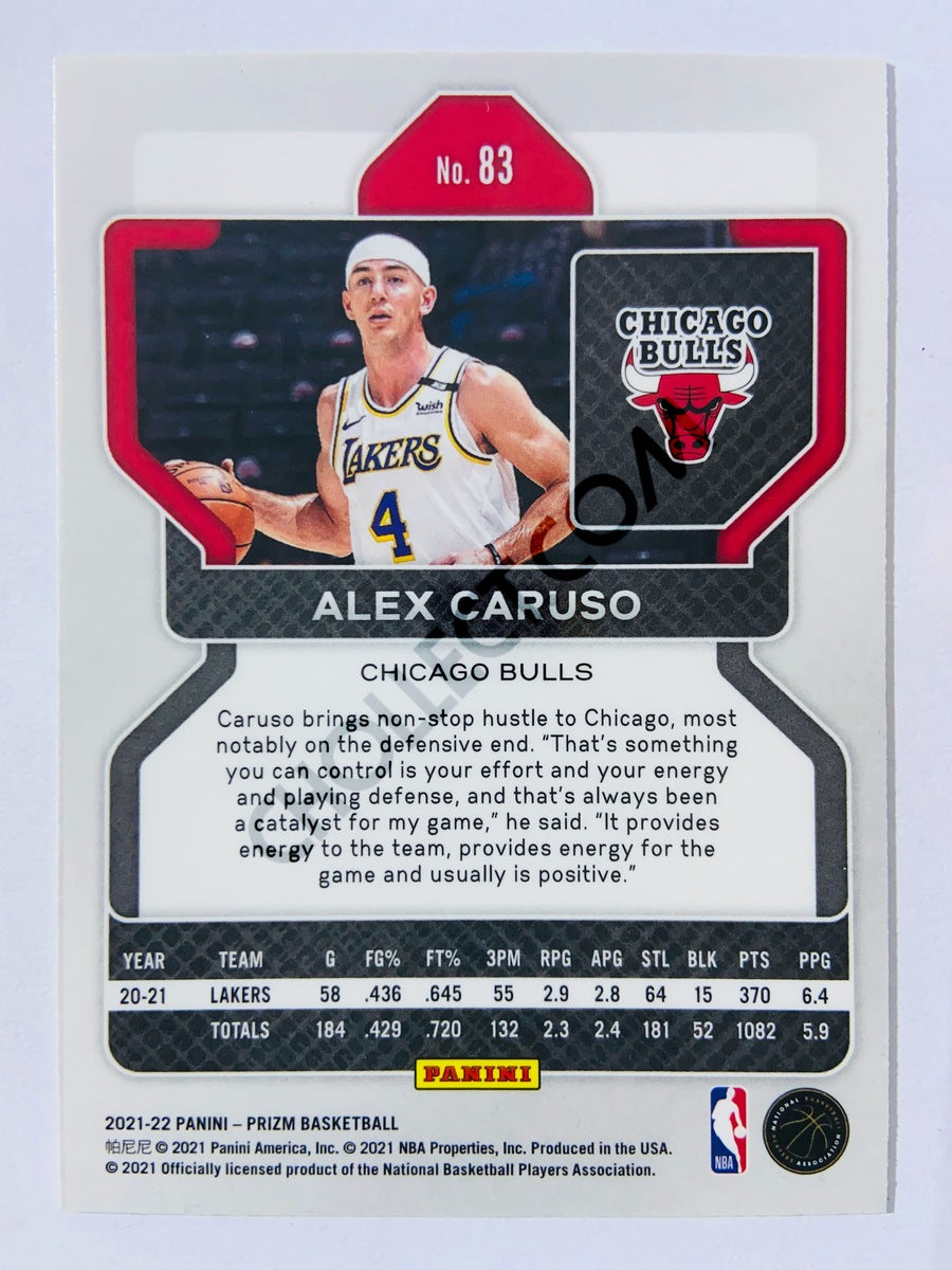 Alex Caruso - Chicago Bulls 2021-22 Panini Prizm #83