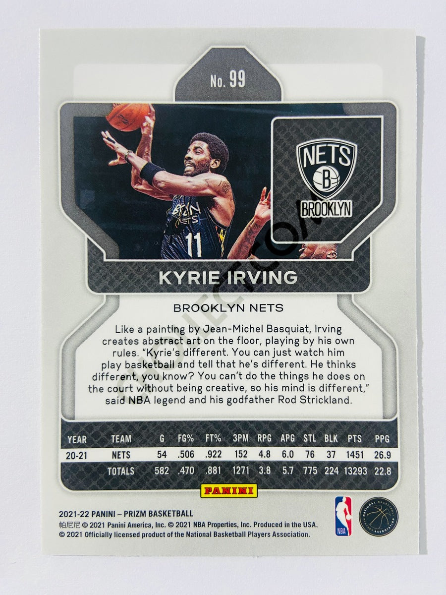 Kyrie Irving – Brooklyn Nets 2021-22 Panini Prizm #99