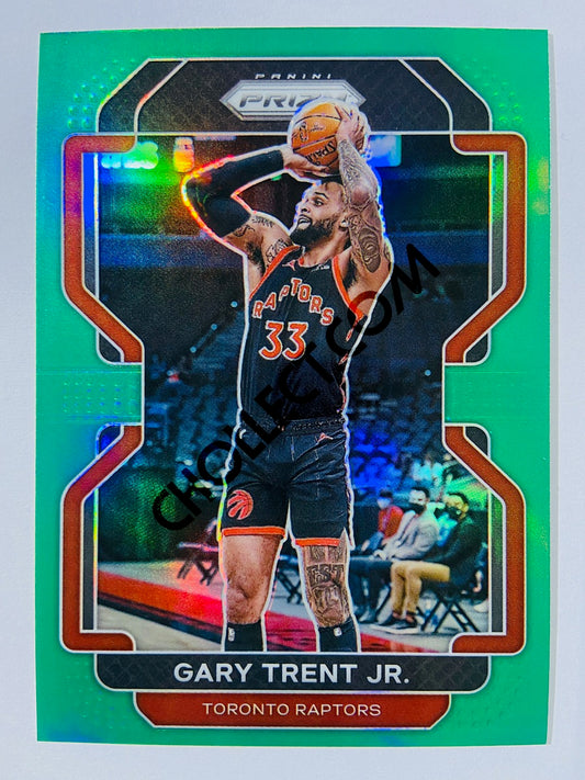 Gary Trent Jr. - Toronto Raptors 2021-22 Panini Prizm Green Parallel #131