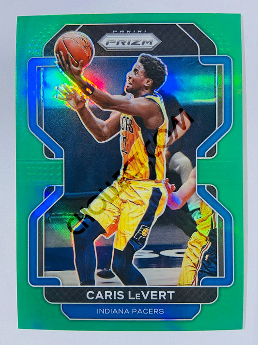 Caris Levert - Indiana Pacers 2021-22 Panini Prizm Green Parallel #147