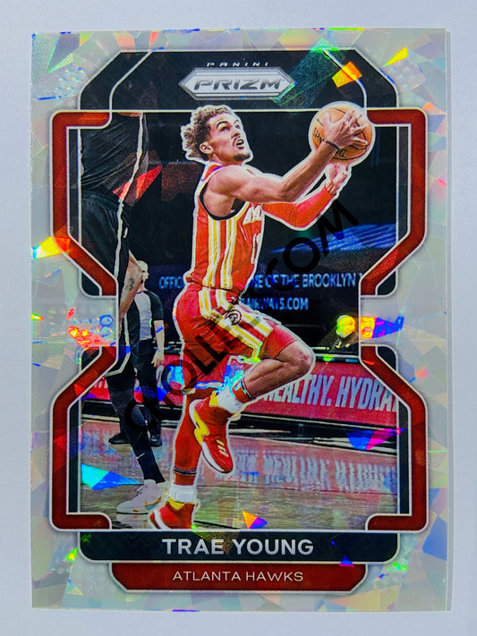 Trae Young - Atlanta Hawks 2021-22 Panini Prizm Ice Parallel #26
