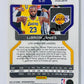 LeBron James – Los Angeles Lakers 2021-22 Panini Prizm Purple Wave Prizm Parallel #91