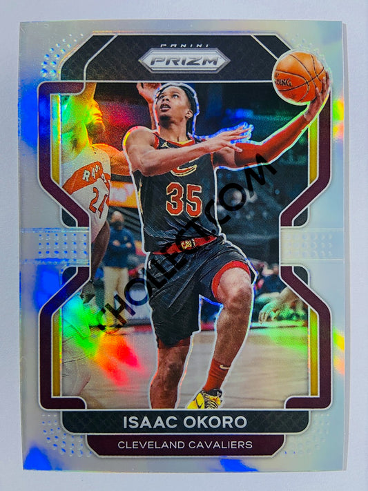 Isaac Okoro - Cleveland Cavaliers 2021-22 Panini Prizm Silver Parallel #284