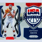 Anthony Davis - USA Basketball 2021-22 Panini Prizm USA Basketball Insert #3