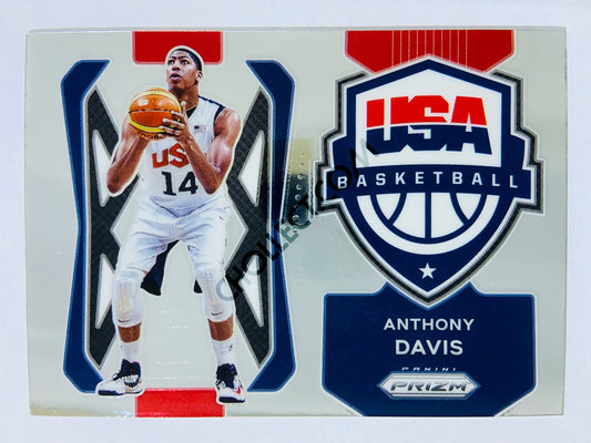 Anthony Davis - USA Basketball 2021-22 Panini Prizm USA Basketball Insert #3
