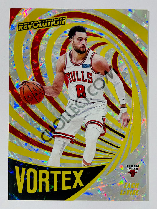 Zach Lavine - Chicago Bulls 2021-22 Panini Revolution Vortex Fractal #5