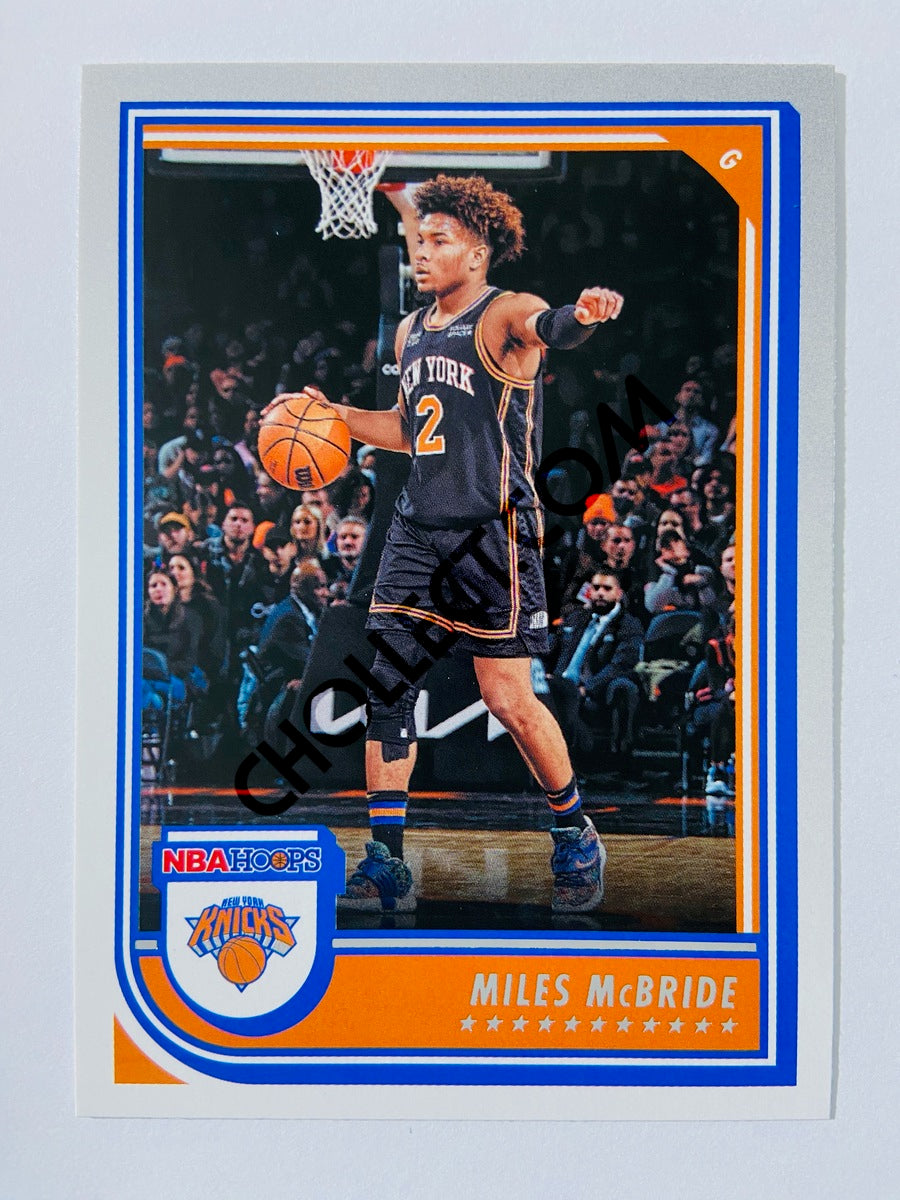 Miles McBride - New York Knicks 2022-23 Panini Hoops #27