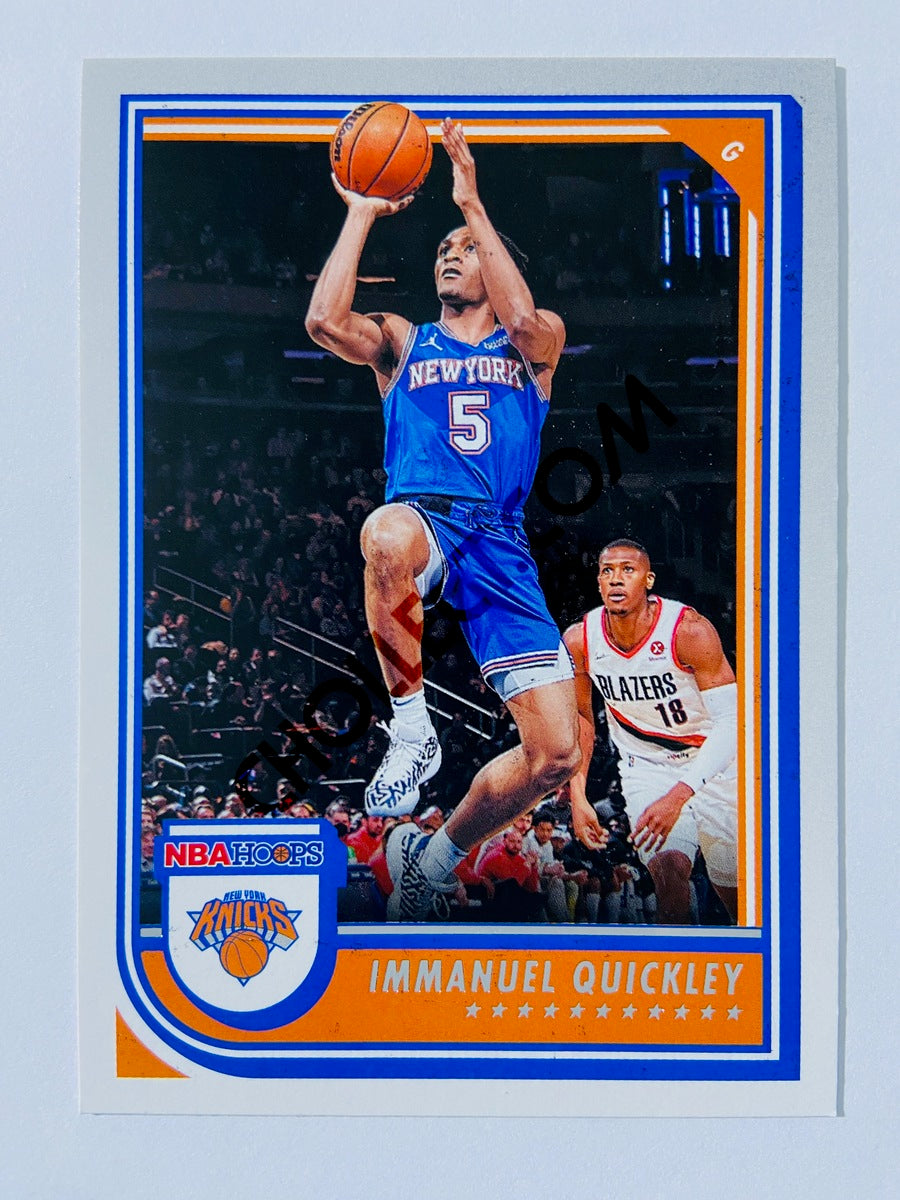 Immanuel Quickley - New York Knicks 2022-23 Panini Hoops #28