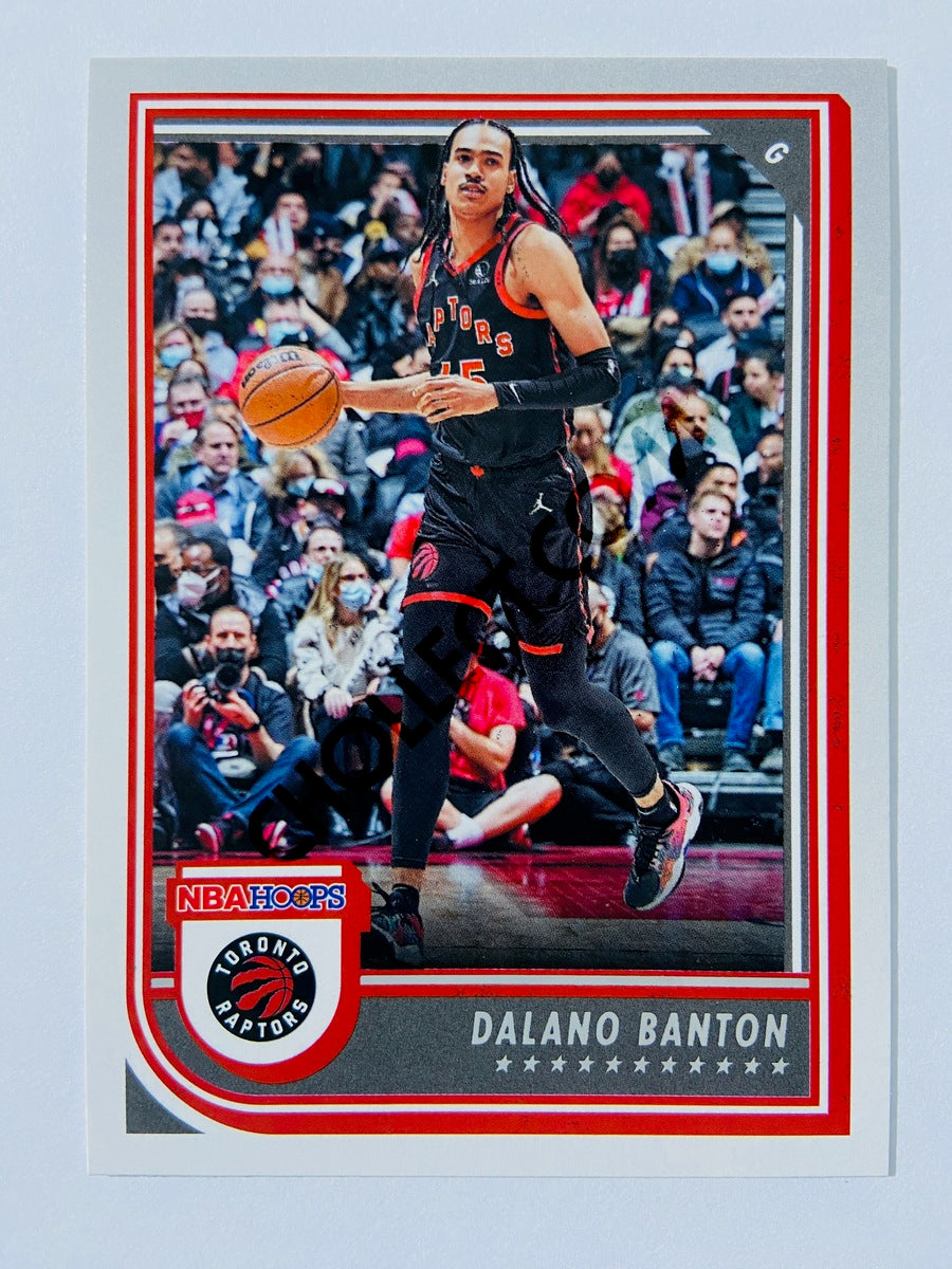 Dalano Banton - Toronto Raptors 2022-23 Panini Hoops #43