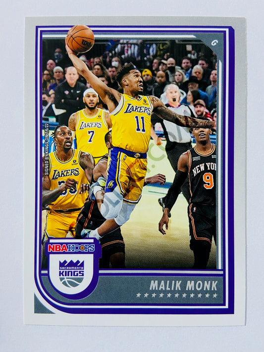 Malik Monk - Sacramento Kings 2022-23 Panini Hoops #162