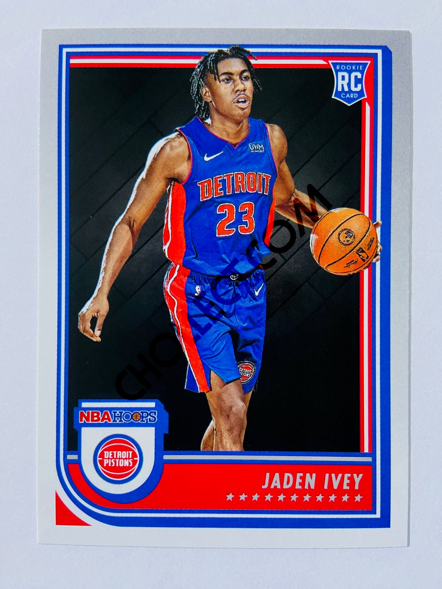 Jaden Ivey - Detroit Pistons 2022-23 Panini Hoops RC Rookie #235