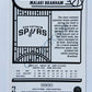 Malaki Branham - San Antonio Spurs 2022-23 Panini Hoops RC Rookie #250