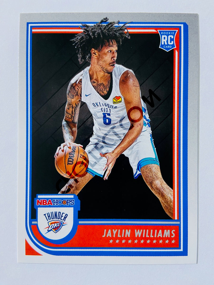 Jaylin Williams - Oklahoma City Thunder 2022-23 Panini Hoops RC Rookie #269