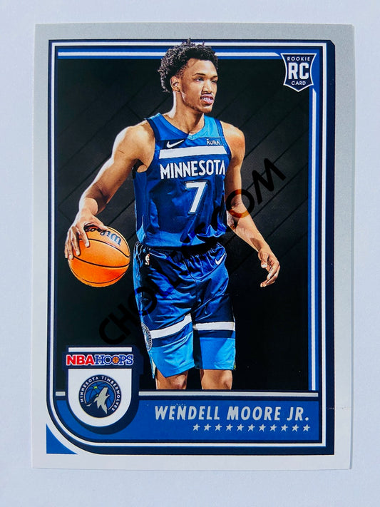 Wendell Moore Jr. - Minnesota Timberwolves 2022-23 Panini Hoops RC Rookie #274