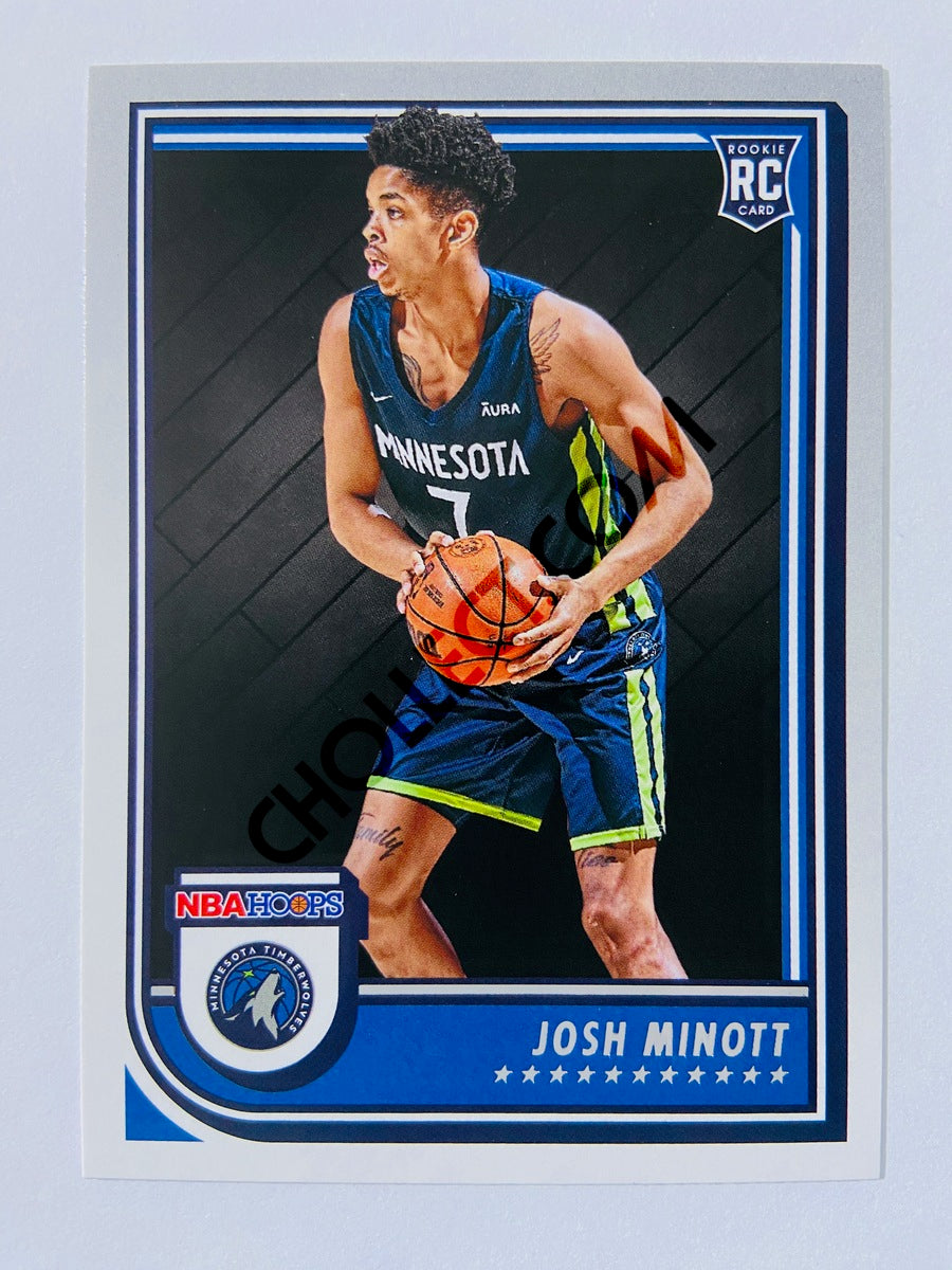 Josh Minott - Minnesota Timberwolves 2022-23 Panini Hoops RC Rookie #278