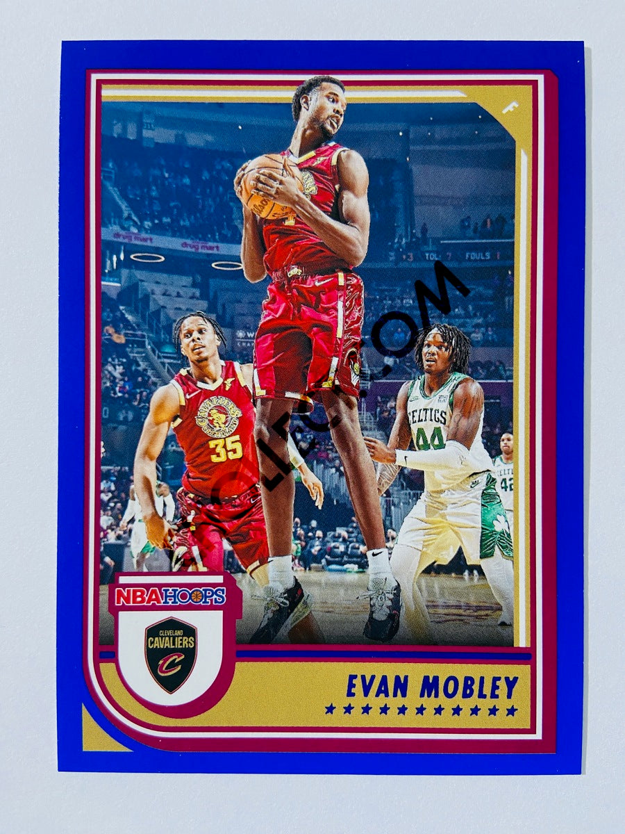 Evan Mobley - Cleveland Cavaliers 2022-23 Panini Hoops Blue Parallel #67