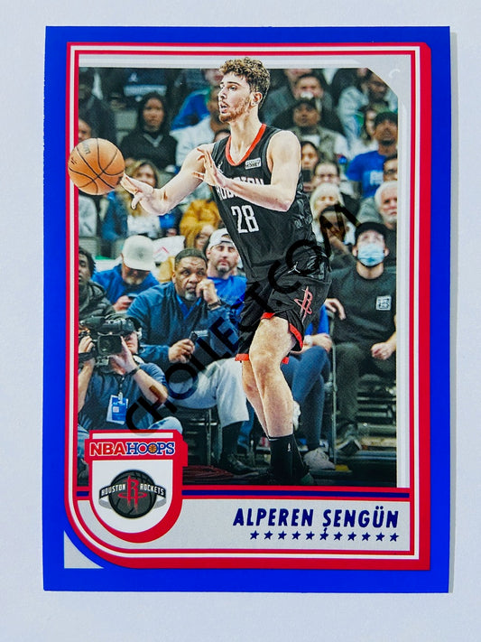 Alperen Sengun - Houston Rockets 2022-23 Panini Hoops Blue Parallel #131