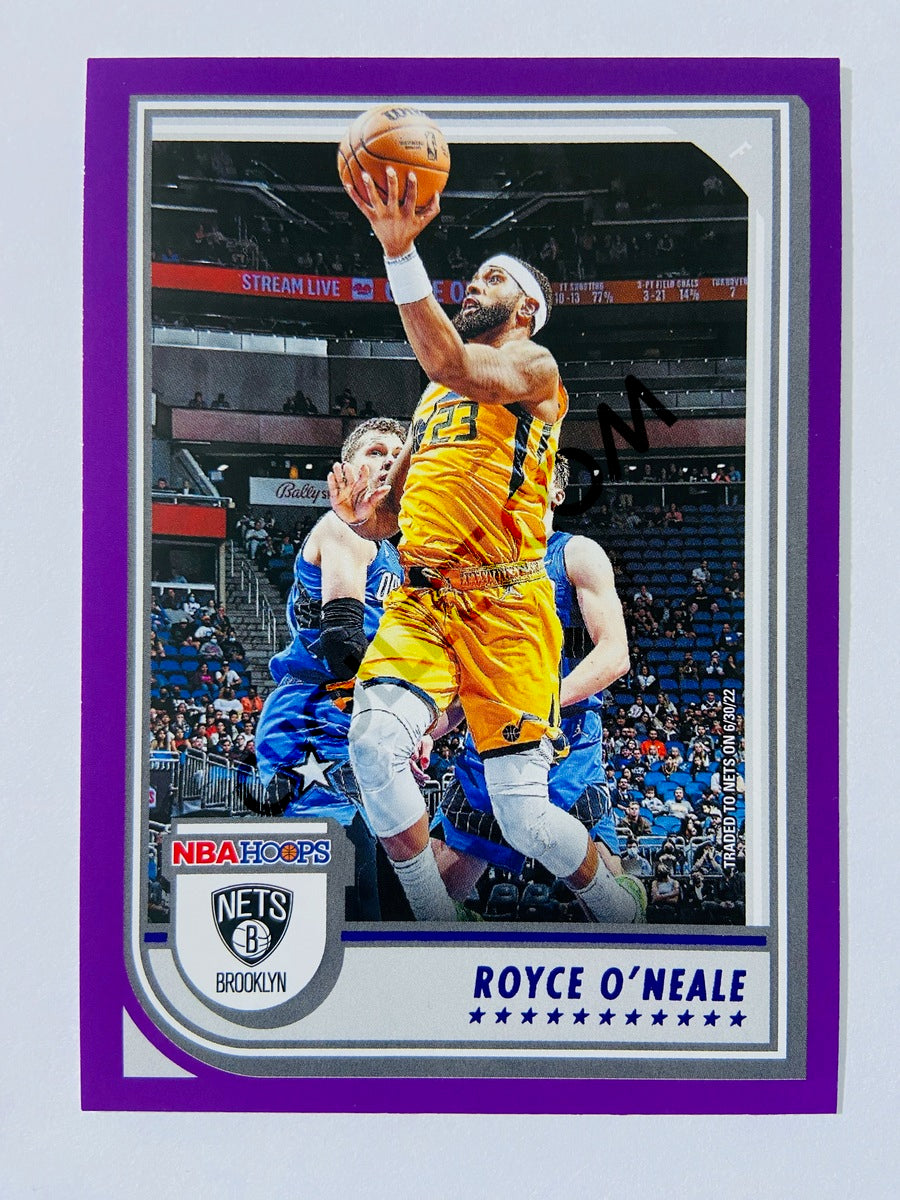 Royce O'Neale - Brooklyn Nets 2022-23 Panini Hoops Purple Parallel #221