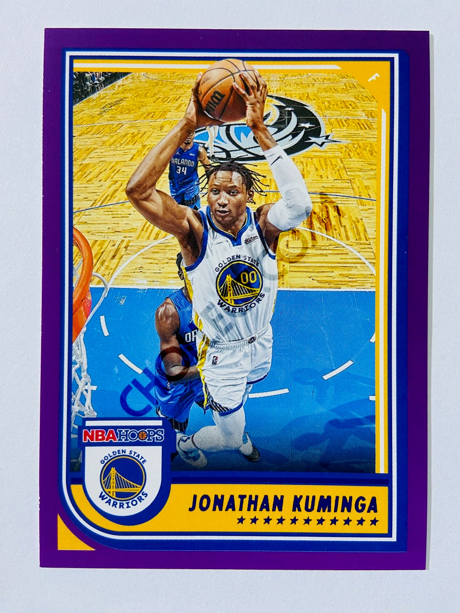 Jonathan Kuminga - Golden State Warriors 2022-23 Panini Hoops Purple Parallel #229