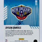 Dyson Daniels - New Orleans Pelicans 2022-23 Panini Hoops Arriving Now Insert #8