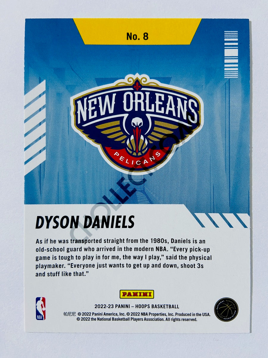 Dyson Daniels - New Orleans Pelicans 2022-23 Panini Hoops Arriving Now Insert #8