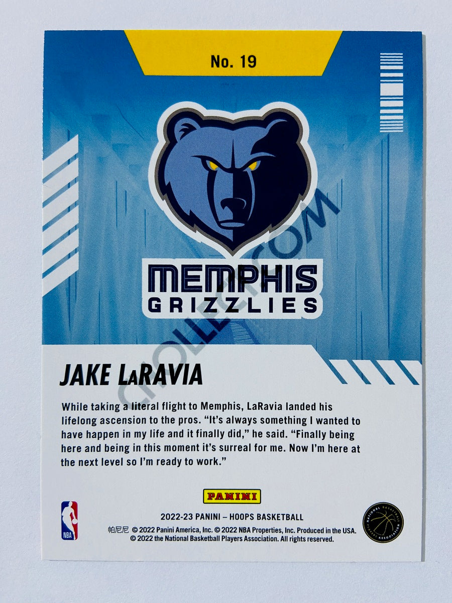Jake LaRavia - Memphis Grizzlies 2022-23 Panini Hoops Arriving Now Insert #19