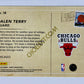 Dalen Terry - Chicago Bulls 2022-23 Panini Hoops Rookie Greetings Insert #18