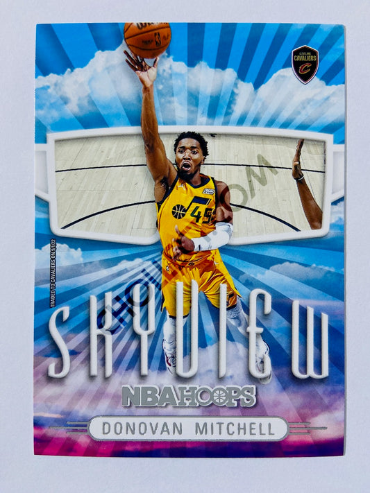 Donovan Mitchell - Cleveland Cavaliers 2022-23 Panini Hoops Skyview Insert #12