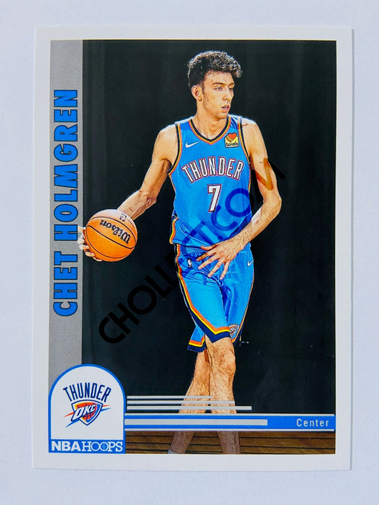 Chet Holmgren - Oklahoma City Thunder 2022-23 Panini Hoops Tribute Rookie #282