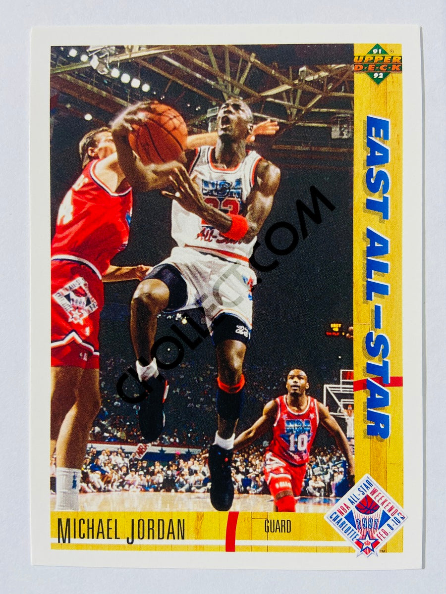 Michael Jordan - Chicago Bulls 1990-91 Upper Deck NBA All-Star Weekend East All-Star #69