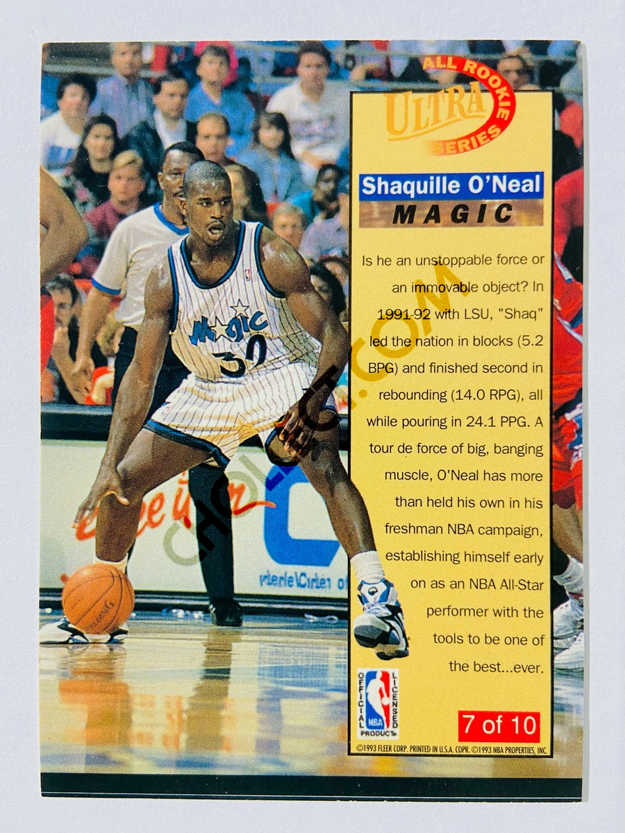 Shaquille O'Neal – Orlando Magic 1992-93 Fleer Ultra All Rookie Series #7