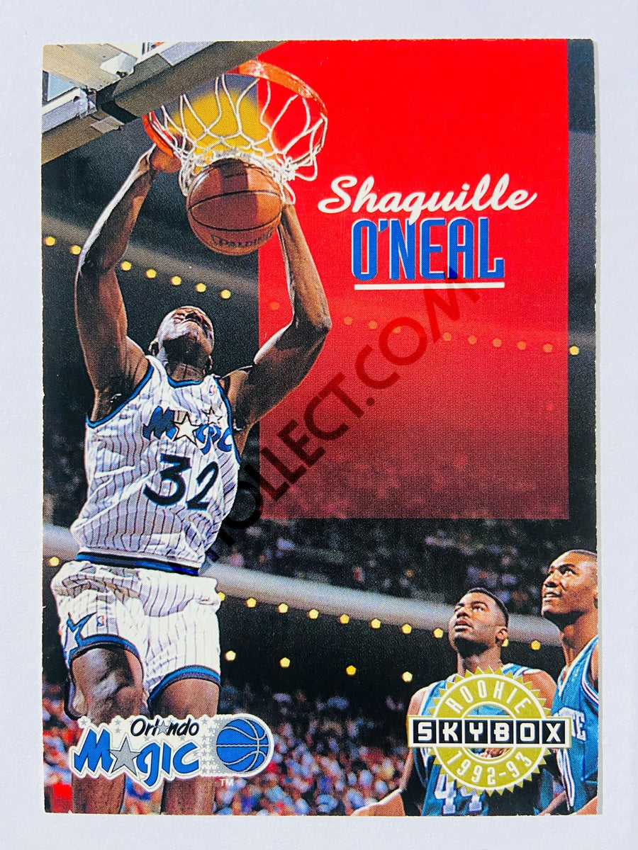 Shaquille O'Neal – Orlando Magic 1992-93 Skybox Rookie #382