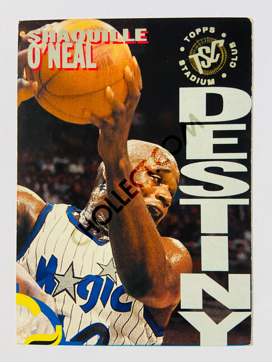 Shaquille O'Neal - Orlando Magic 1994 Topps Stadium Club Destiny #7B