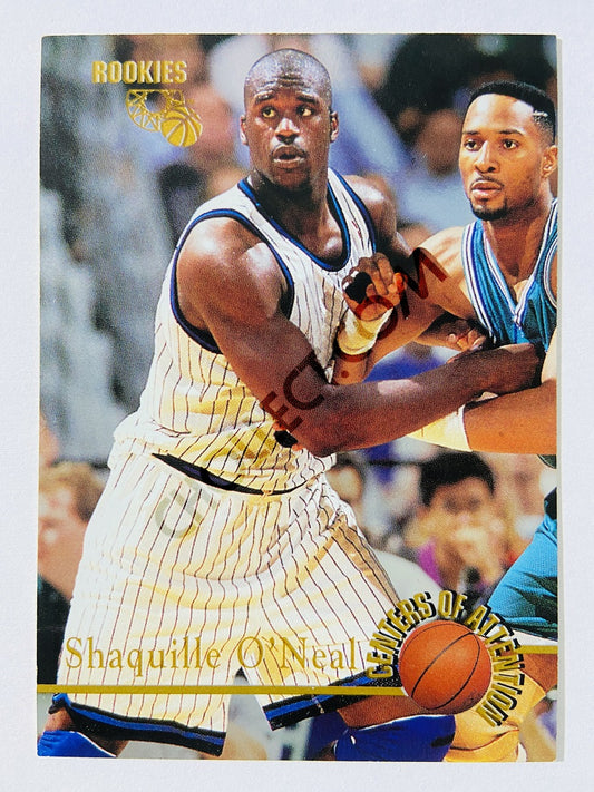 Shaquille O'Neal – Orlando Magic 1995 Classic Rookies Center of Attention #105