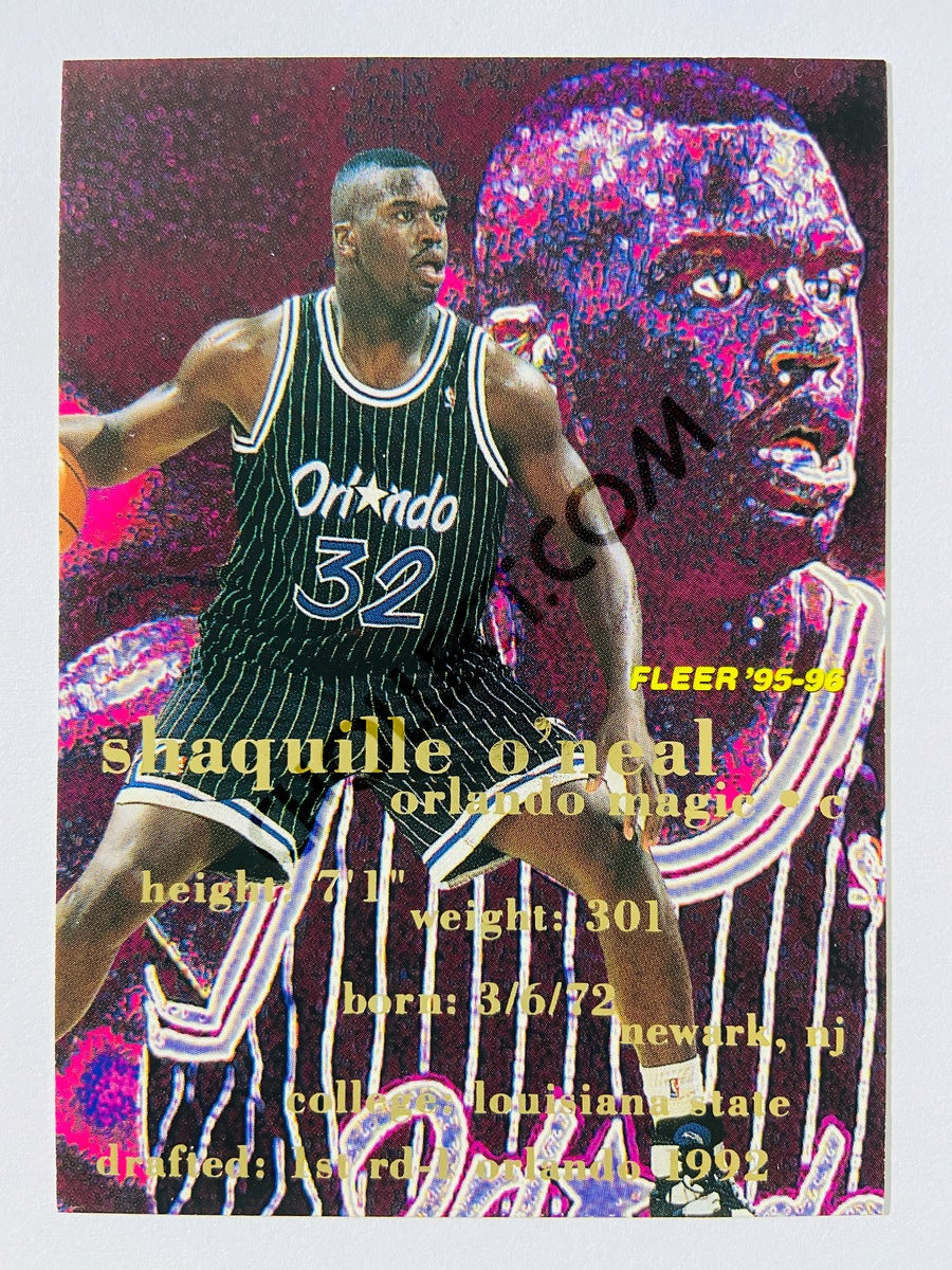 Shaquille O'Neal – Orlando Magic 1995-96 Fleer #130