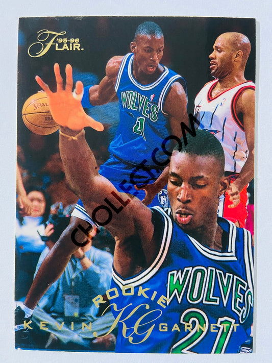 Kevin Garnett - Minnesota Timberwolves 1995 Fleer Flair Rookie Card #206